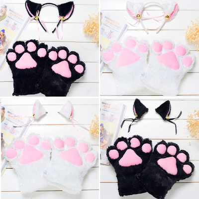 lolita猫爪手套尾巴猫耳朵道具cosplay卡通手套猫咪爪子表演猫掌-淘宝网 lolita猫爪手套尾巴猫耳朵道具cosplay卡通手套猫咪爪子表演猫掌-淘宝网