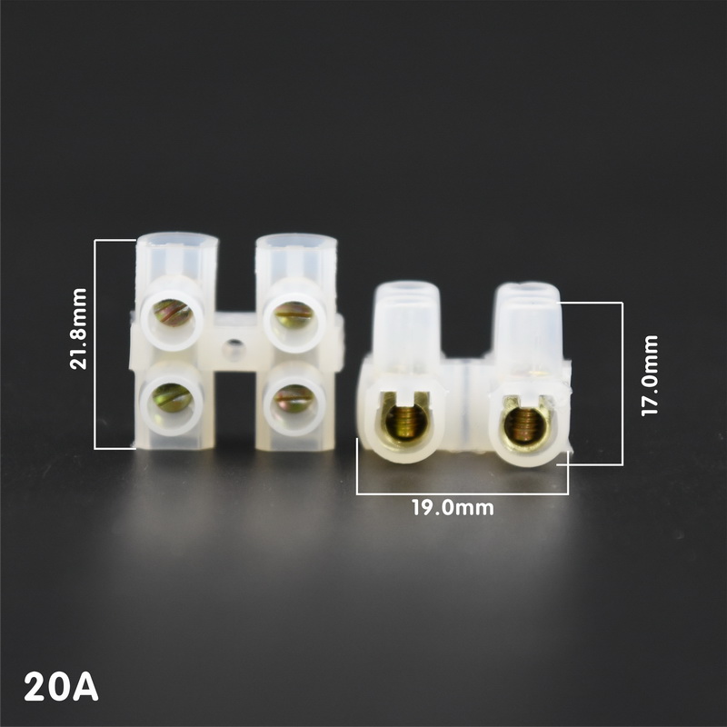 20 pieces of 20a copper terminal wire connector terminal wire connector butt connector
