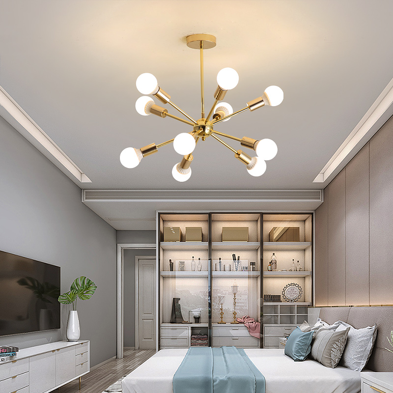 American Living Room Chandelier Dining Room Bedroom Light Modern Minimalist Designer Creative Personality Affordable Luxury Lamp Sample Room Lamp