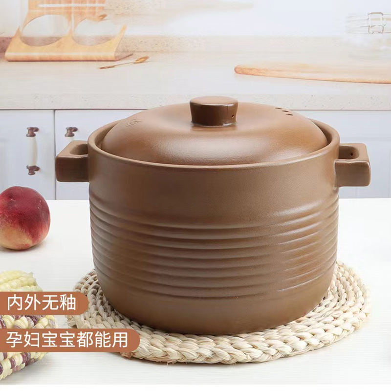 casserole stew pot household gas soup ceramic casserole for gas stove high temperature resistant health care
