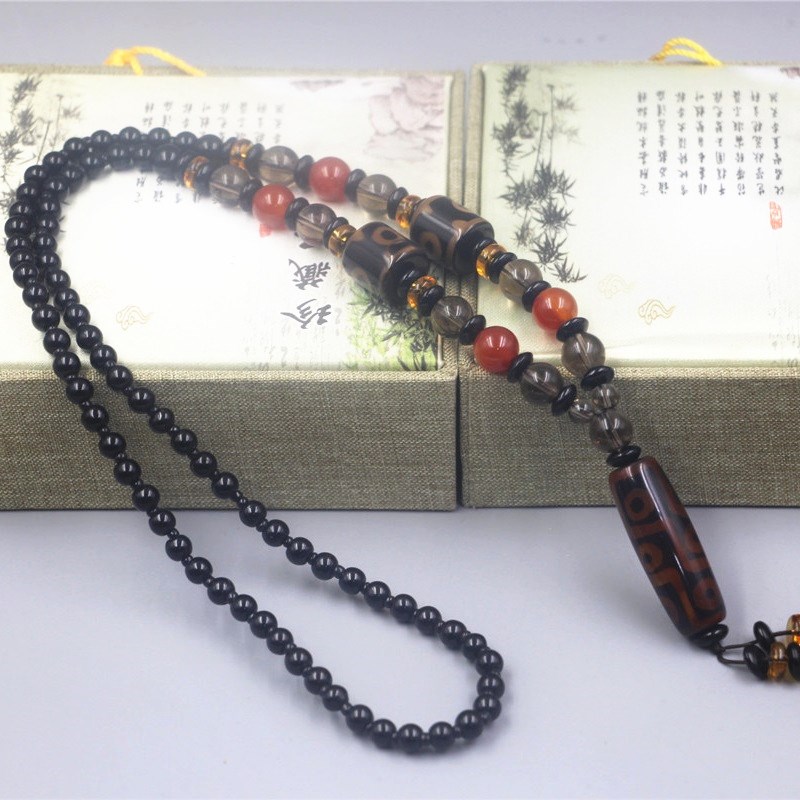 tibétain neuf œil trois yeux naturel dzi perles bracelet de collier de véritables hommes et les femmes couple paragraphe fidélité calcédoine bijoux onyx tibétain neuf œil trois yeux naturel dzi perles bracelet de collier de véritables hommes et les femmes couple paragraphe fidélité calcédoine bijoux onyx
