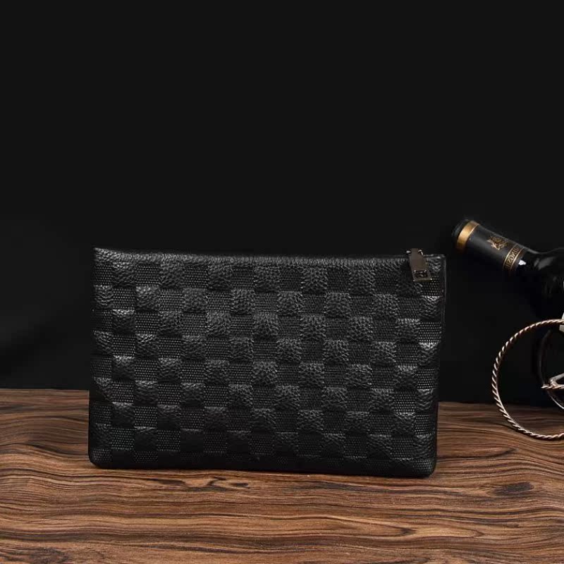 hommes sac à main 18 nouvelle grande capacité de sac d'embrayage de vachette enveloppe sac business casual main-clip de transport de colis hommes sac à main 18 nouvelle grande capacité de sac d'embrayage de vachette enveloppe sac business casual main-clip de transport de colis