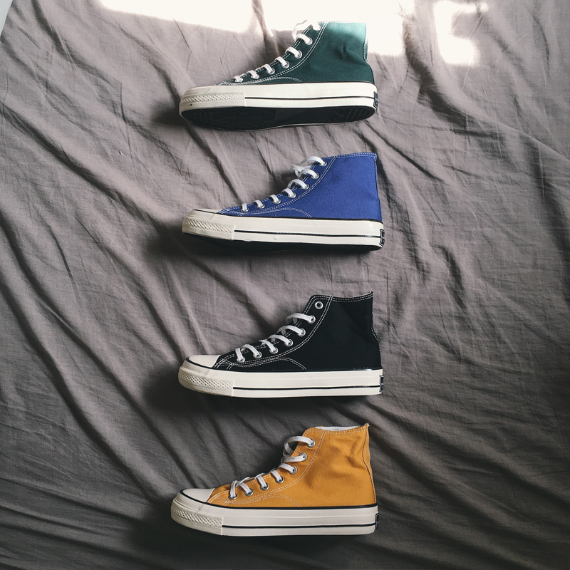 2019 le printemps et l'été nouvelle version coréenne amoureux de simples chaussures en toile haut dessus chaussures de jeunes, hommes et femmes de loisirs de la tendance de chaussures de 2019 le printemps et l'été nouvelle version coréenne amoureux de simples chaussures en toile haut dessus chaussures de jeunes, hommes et femmes de loisirs de la tendance de chaussures de