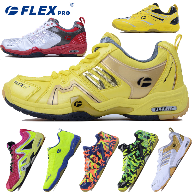 正品FLEX佛雷斯羽毛球鞋 超輕透氣耐磨親子兒童男/女款運動鞋