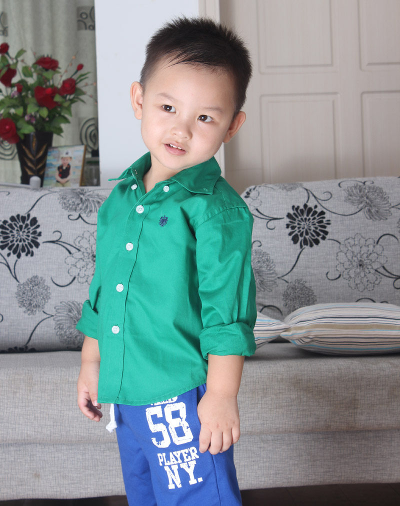 Chemise garcon à manche longue - Ref 2072846 Image 26