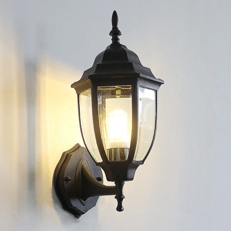 De alumbrado exterior impermeable balcón pasillo afuera de la ... Decoración Patio interior Lamps