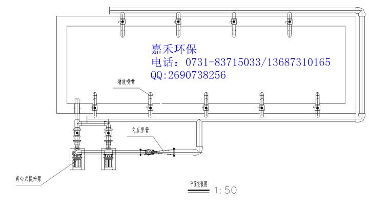 (2)水平安装:射流为水平方向,在流动过程中由于重力的影响,气泡相对地