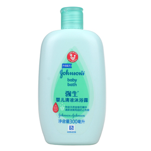 2瓶装 强生婴儿清凉沐浴露 300ml*2瓶