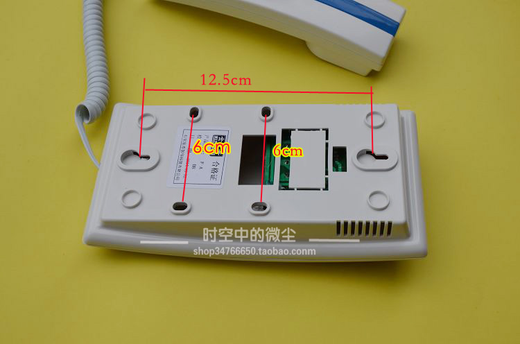 楼宇对讲分机对讲门铃楼宇对讲系统电话机门禁分机 4线 5线 话机