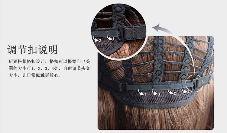 Perruque OTHER   cheveux raides Court - Ref 2613677 Image 31