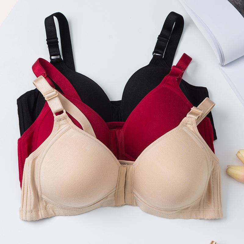 boucle avant sans les jantes section mince surface optique du printemps et de l'été mère d'âge moyen de la graisse mm dames plus la taille de soutien-gorge de la couverture à l'aise sous-vêtements boucle avant sans les jantes section mince surface optique du printemps et de l'été mère d'âge moyen de la graisse mm dames plus la taille de soutien-gorge de la couverture à l'aise sous-vêtements