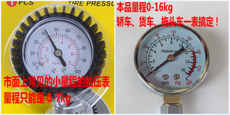 Đồng hồ đo áp suất lốp ô tô/đồng hồ đo áp suất lốp/đồng hồ đo áp suất không khí/đồng hồ đo bơm hơi/tất cả các xe tải nhỏ và lớn bằng kim loại phù hợp đồng hồ đo lốp xe đồng hồ đo áp suất lốp điện tử michelin