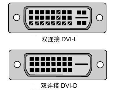 dvi d和dvi i分别接显示器_dvi d和dvi i分别接显示器