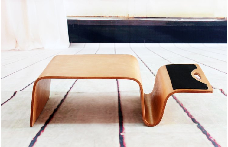 De la mesa japonesa bajo la mesa pequeñas mesas de madera portátil ... Mesas madera ikea