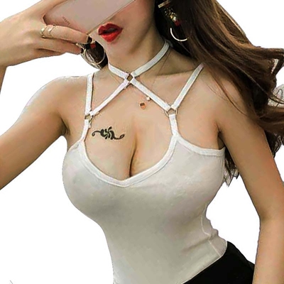 性感女装低胸打底衫显胸上衣潮流T恤女镂空系带背心针织衫韩-淘宝网 性感女装低胸打底衫显胸上衣潮流T恤女镂空系带背心针织衫韩-淘宝网