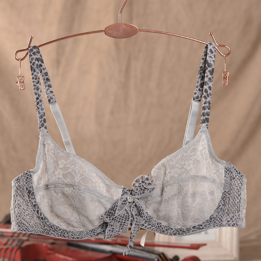 ultra-minces femmes sous-vêtements sexy perspective tentation soutien-gorge imprimé léopard européennes et américaines ultra-mince de la coupe de haute qualité de soutien-gorge ultra-minces femmes sous-vêtements sexy perspective tentation soutien-gorge imprimé léopard européennes et américaines ultra-mince de la coupe de haute qualité de soutien-gorge