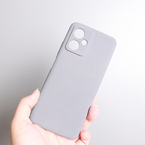 Matte Silicone TPU Camera Cutout Phone Case