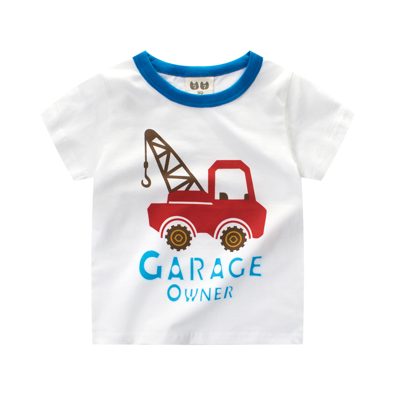 兒童短袖T恤 男童2017夏裝新款夏季女童童裝寶寶上衣半袖韓版小童