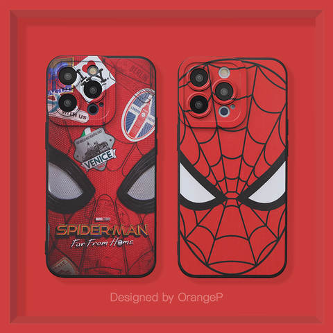 New Spider-Man Far From Home Venice New York London 14, 13, 12 iPhone Case