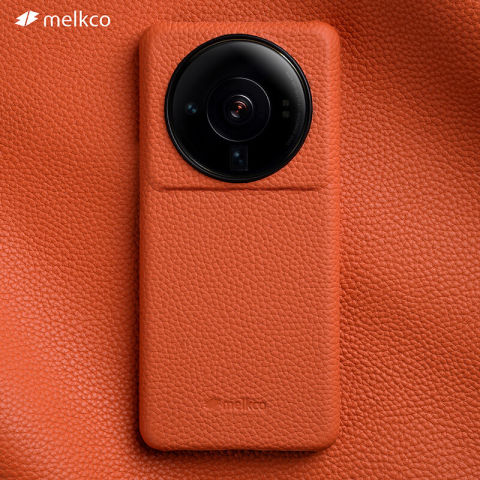 Melkco Genuine Leather Anti Slip Minimal 12S, 12S Pro, 12S Ultra Phone Case