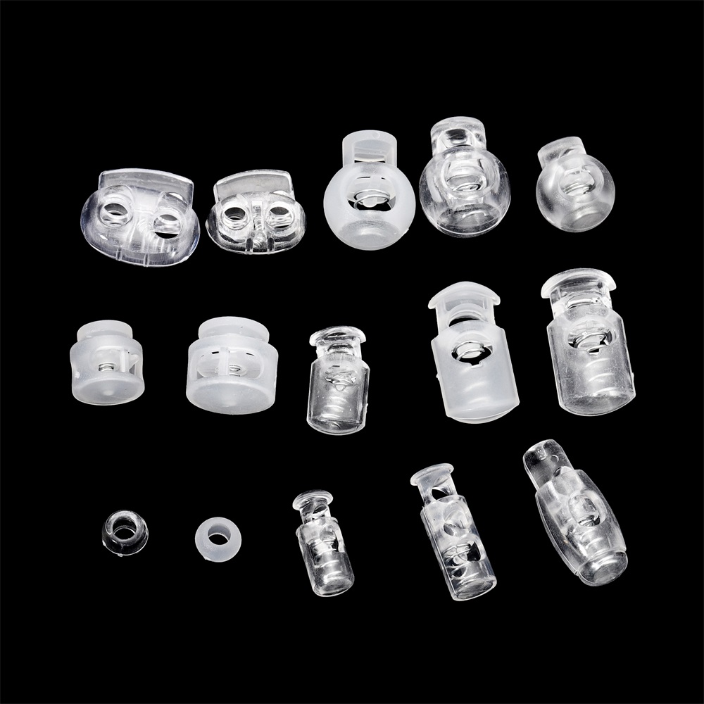 plastic spring buckle bell stop string clip pig nose button sweatshirt hat trousers drawstring tension adjustment drawstring buckle