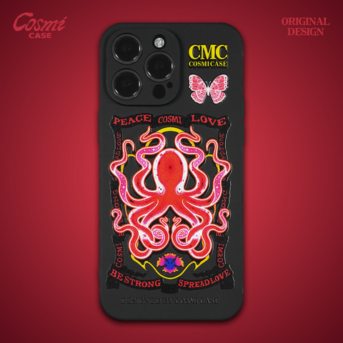 Cosmi Octopus Tarot Card New 15, 14, 13, 12 iPhone Case