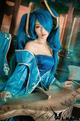 【可出租】 lol 英雄联盟女 琴女 琴妈 娑娜 cosplay 服装 道具-淘宝网