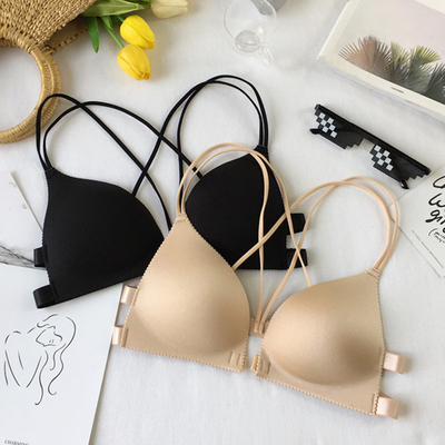 韩版新款交叉肩带性感聚拢文胸无痕背心抹胸胸罩学生打底内衣女装-淘宝网 韩版新款交叉肩带性感聚拢文胸无痕背心抹胸胸罩学生打底内衣女装-淘宝网