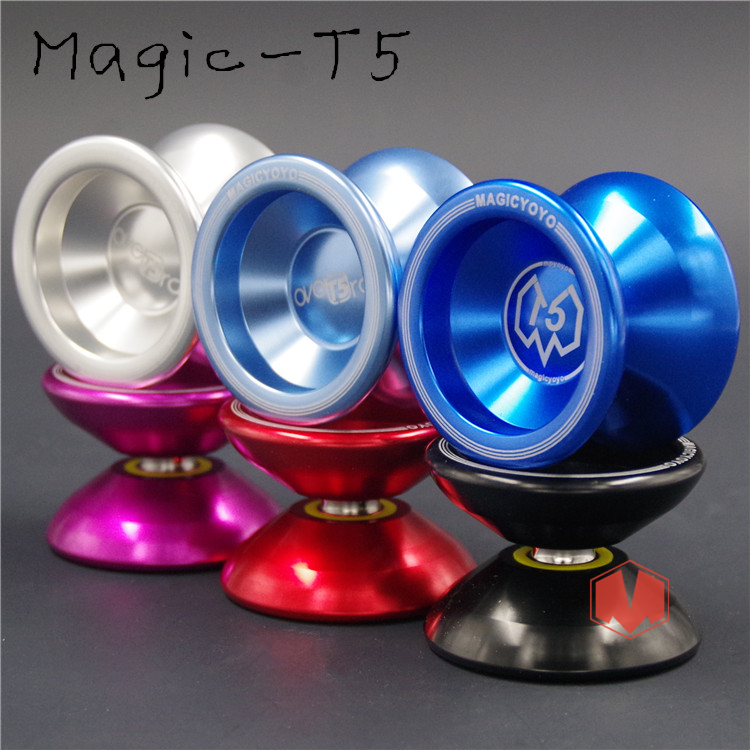 悠悠球 magic yoyo t5 陆霸 升级版 专业合金 出口溜溜球1a 3a 5a