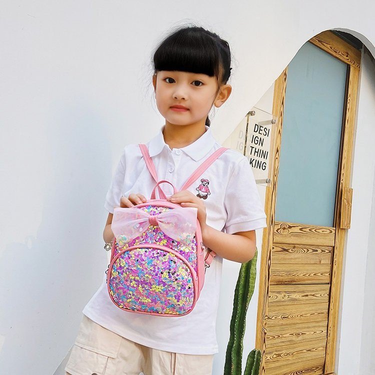 children‘s gift schoolbag bag fashion princess messenger bag cute little girl shoulder bag baby mini backpack