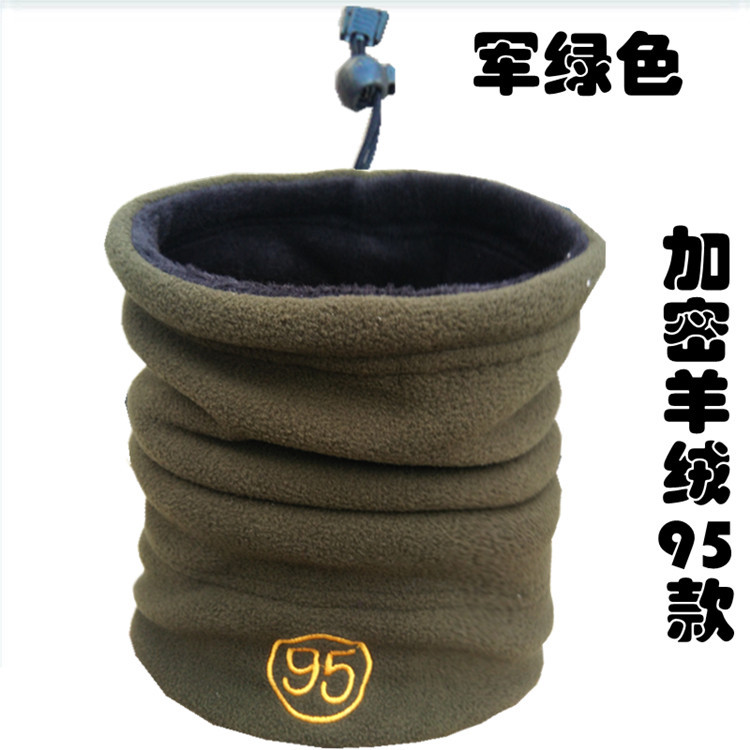 Outdoor Fleece Scarf Men‘s and Women‘s Headcollar Hat Winter Multi-Functional Sports Riding Hat Warm Face Mask Hat