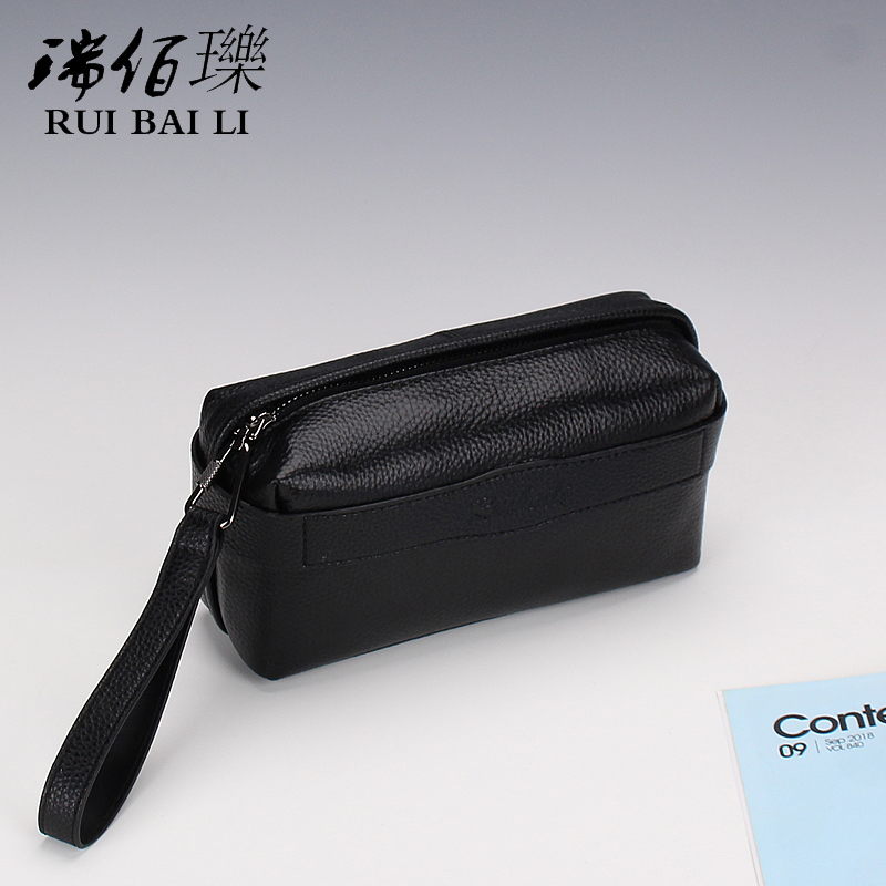 authentique des hommes de sac à main en cuir souple sac pochette en cuir véritable de grande capacité portefeuille des hommes de téléphone cellulaire paquet de marée business casual sac à main authentique des hommes de sac à main en cuir souple sac pochette en cuir véritable de grande capacité portefeuille des hommes de téléphone cellulaire paquet de marée business casual sac à main