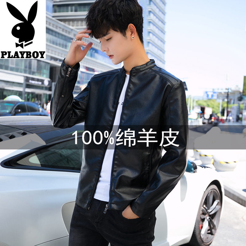 target mens leather jacket