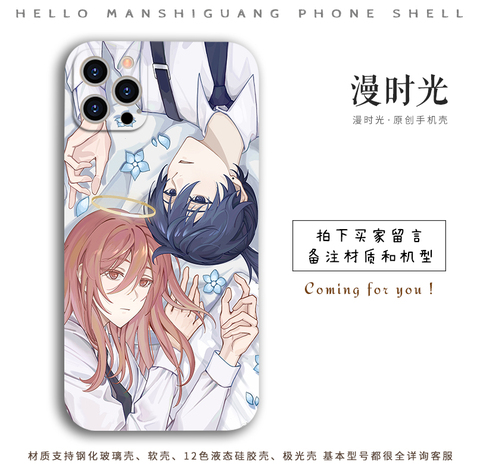 Chainsaw Man Manga Collage Black & White Silicone iPhone Case
