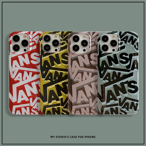 Vans Repeating Logo Pattern iPhone Case