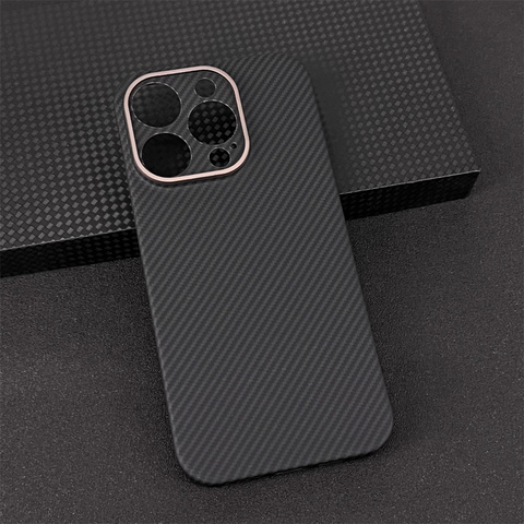 Magnetic Lightweight 15, 15 Plus, 15 Pro, 15 Pro Max Carbon Fiber iPhone Case