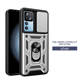 Xiaomi 12T, Xiaomi 12T Pro Phone Cases Covers Sliding Lens Protection Tough Shockproof With Finger Ring Kickstand