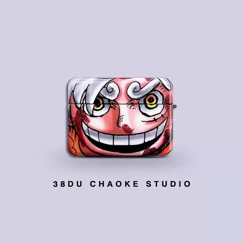 Luffy One Piece Anime Protective Carry Cases Apple  Airpods 1, Airdpods 2, Airpods 3, Airpods Pro