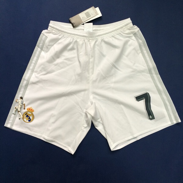 皇马15/16 主场 足球裤 #7 c罗 #9 #10 #5 s18149 s/m/l