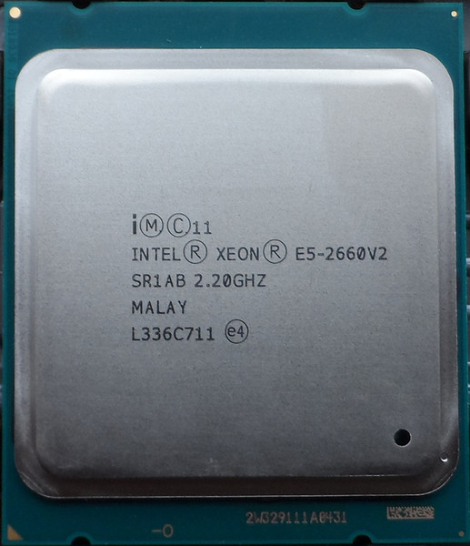 intel xeon cpu e5-2660 v2 2.2g/ 十核20线程/25m/95w 正式版