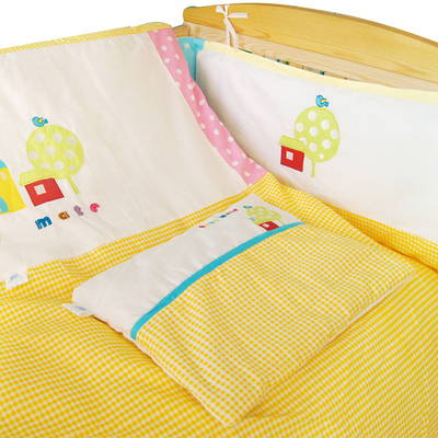 儿童被子婴儿双芯被 幼儿园宝宝被 四季双胆棉花被bb被新生儿棉被