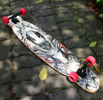 战翼女神长板双翘长舞板公路板dancing板温柔的野兽驯鹿