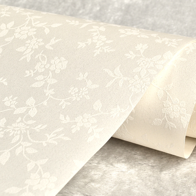 清新田园碎花卧室无纺布壁纸满铺纯色纯色小花客厅背景墙墙纸素雅