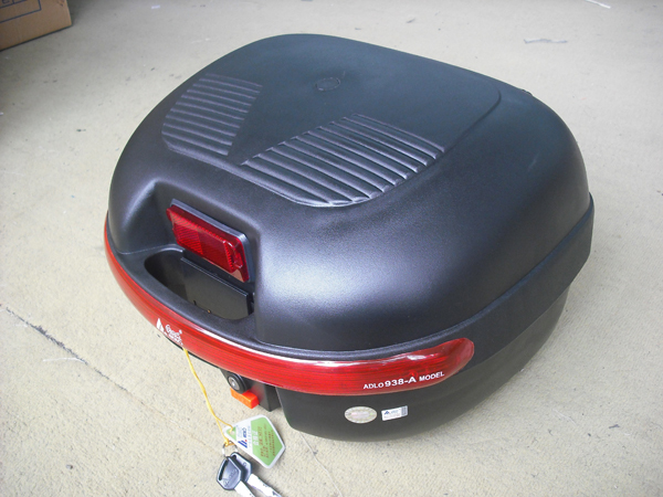 正品保障爱得乐938a摩托车尾箱,摩托车后备箱,储物箱,中号