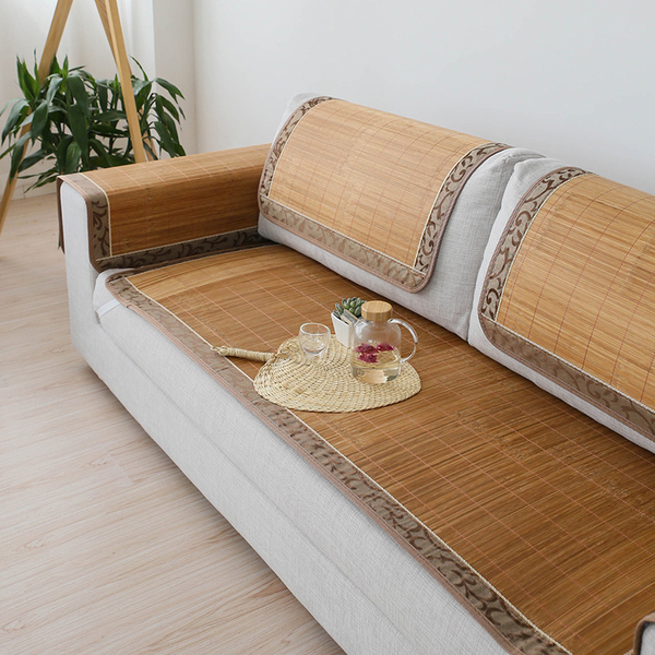 沙发垫夏季 凉席沙发垫竹席夏 坐垫 简约现代沙发凉席垫 夏防滑