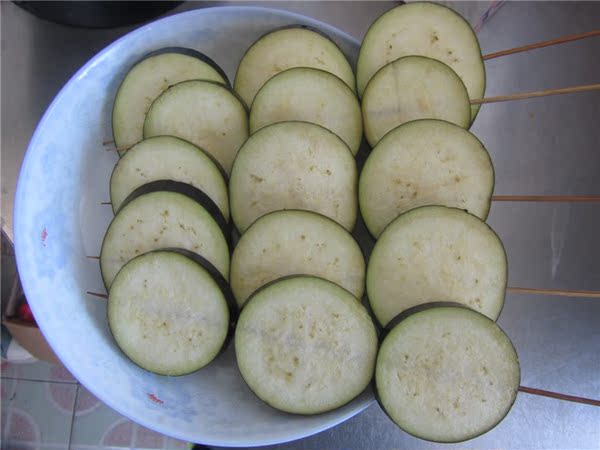 食尚烧烤吧 半成品蔬菜串 茄子串户外烧烤必备 4元5串