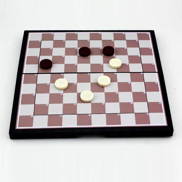 国际跳棋儿童培训班专用跳棋100格磁性棋子折叠棋盘先行者包邮