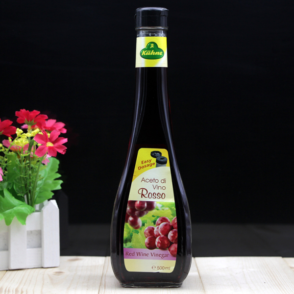 包邮 德国进口 冠利红葡萄酒醋500ml 红酒醋酿造食醋油醋汁沙拉汁