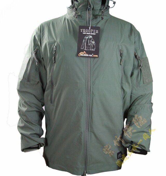 正品helikontrooperjacket赫利肯轻骑兵超轻薄软壳骑行冲锋衣