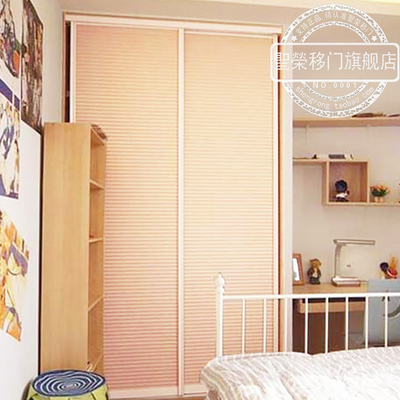 定做家具衣柜移门 定制滑动门 同色边框移动门